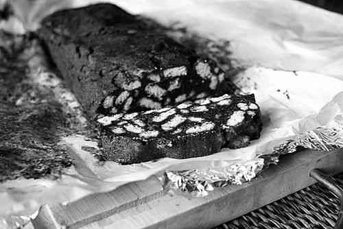 Salame di cioccolato.